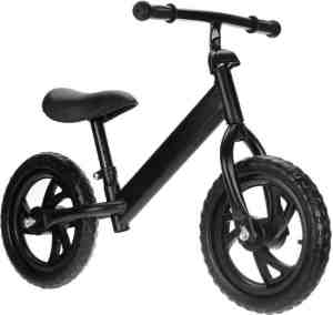 Foto: Buxibo   loopfiets   loopautoloopwagen   zonder pedalen en trappers   buiten speelgoed voor jongen meisje   baby   1 2 3 4 jaar   zwart