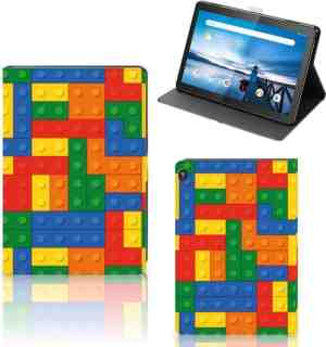 Foto: Bookcase hoesje lenovo tablet m10 hoes met standaard blokken