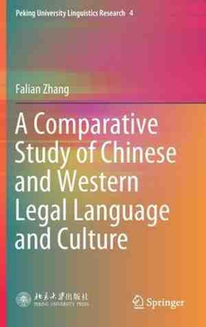 Foto: A comparative study of chinese and western legal language and culture
