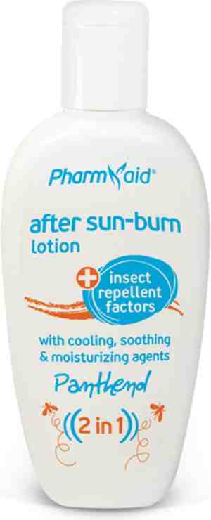 Foto: Pharmaid after sun burn lotion 2 in 1 panthenol 150ml insecten werende
