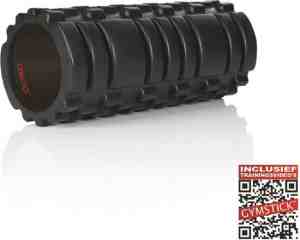 Foto: Gymstick trigger roller   foam roller   33 cm   met online trainingsvideos