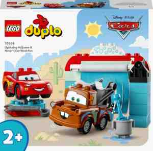 Foto: Lego duplo disney en pixars cars bliksem mcqueen takel wasstraatpret   10996