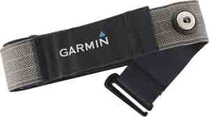 Foto: Garmin premium elastieke band voor hartslagmonitor   hartslagmeterband met drukknop   zwart