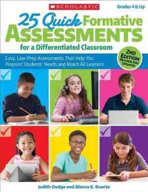 Foto: 25 quick formative assessments for a differentiated classroom