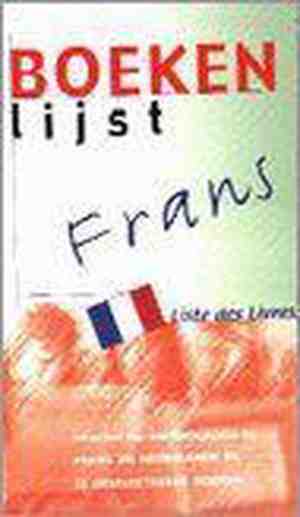 Foto: Boekenlijst frans