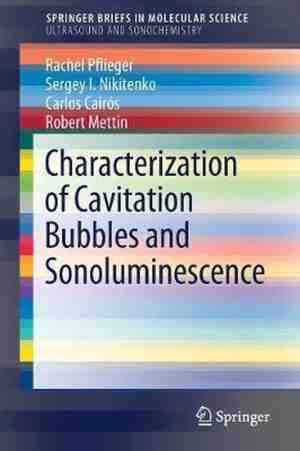 Foto: Characterization of cavitation bubbles and sonoluminescence