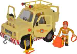 Foto: Simba brandweerman sam mountain 4x4 met figuur speelgoedvoertuig vanaf 3 jaar