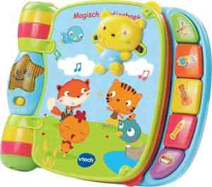 Foto: Vtech magisch liedjesboek   interactief baby boekje   educatief speelgoed   met geluid   blauw