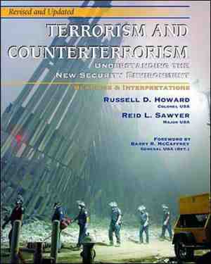 Foto: Textbook  terrorism and counterterrorism  understanding the new security environment readings and interpretations revised updated 2004 trade edition