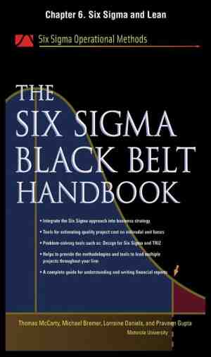 Foto: The six sigma black belt handbook chapter 6   six sigma and lean