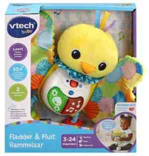 Foto: Vtech baby fladder fluit rammelaar educatief speelgoed muziek en geluiden cadeau van 3 tot 12 maanden