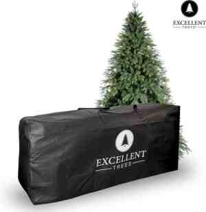 Foto: Excellent trees grote kerstboom opbergtas   kerstboomtas 120x33x48 cm