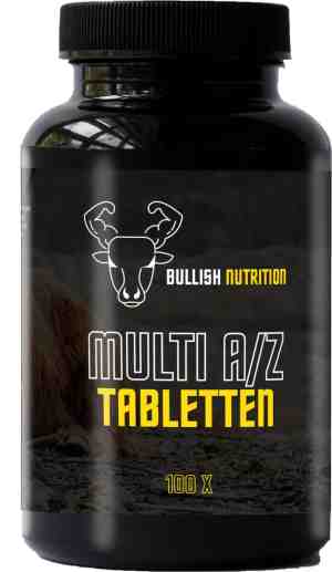 Foto: Bullishnutrition multi vitaminen a z 100 tabletten