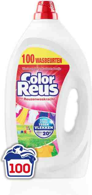 Foto: Color reus gel vloeibaar wasmiddel   gekleurde was   voordeelverpakking   100 wasbeurten