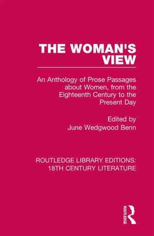 Foto: Routledge library editions 18 th century literature the womans view