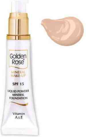 Foto: Golden rose liquid powdery mineral foundation no  01