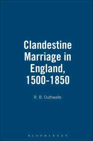 Foto: Clandestine marriage in england 1500 1850