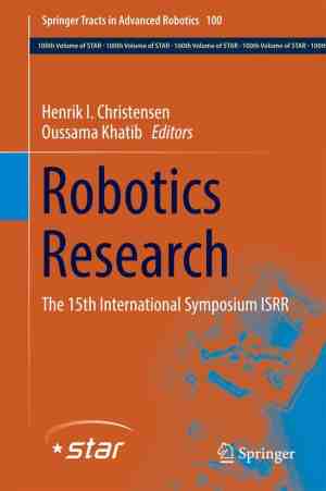 Foto: Springer tracts in advanced robotics 100   robotics research