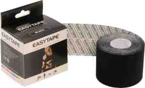 Foto: Easytape   zwart elastische sporttape   medical tape   kinesiologische tape