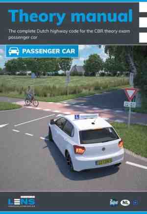 Foto: Lens verkeersleermiddelen   theory manual passenger car with exam training