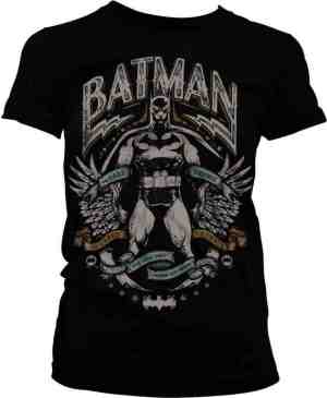 Foto: Dc comics batman dames tshirt xl dark knight crusader zwart