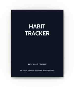 Foto: Fitly   habit tracker   habit journal   tiny habits   atomic habits