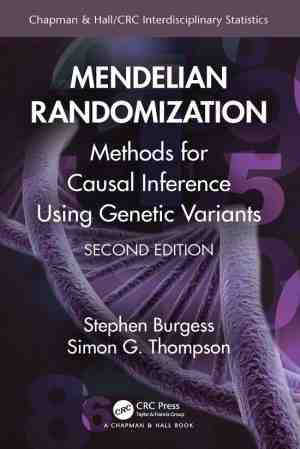 Foto: Chapman hallcrc interdisciplinary statistics  mendelian randomization