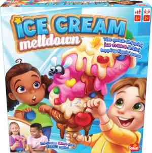 Foto: Goliath ice cream meltdown   actiespel   kinderspel   versier het ijsje met alle toppings voor het ijs slijm smelt 