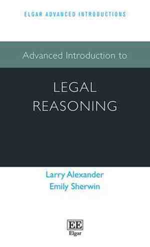 Foto: Elgar advanced introductions series advanced introduction to legal reasoning