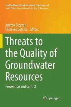 Foto: The handbook of environmental chemistry threats to the quality of groundwater resources