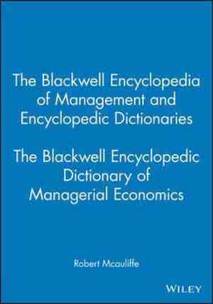 Foto: The blackwell encyclopedia of management and encyclopedic dictionaries