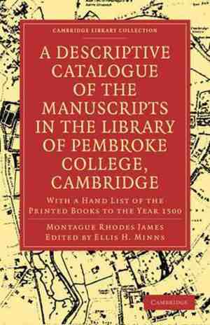 Foto: Cambridge library collection   history of printing publishing and libraries a descriptive catalogue of the manuscripts in the library of pembroke college cambridge