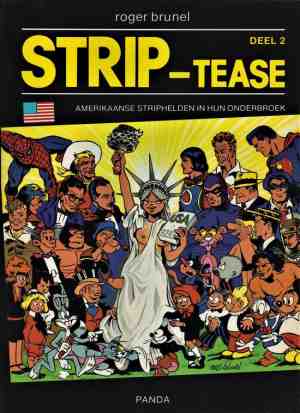 Foto: Strip tease   deel 2  amerikaanse striphelden in hun onderbroek