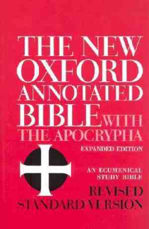 Foto: The new oxford annotated bible with the apocryphaldeuterocanonical books