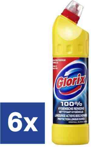 Foto: Glorix   toiletreiniger   original bleekjavel   100 hyginische reiniging   750ml x 6