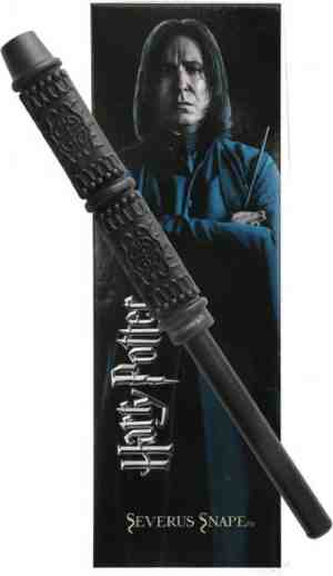 Foto: Noble collection toverstaf harry potter  snape wand and bookmark