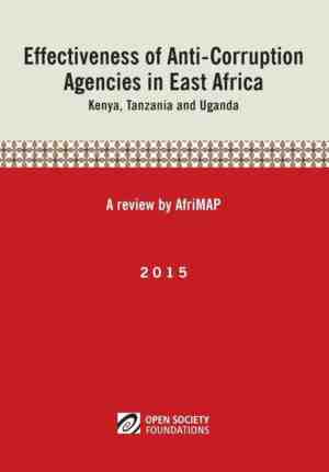 Foto: Effectiveness of anti corruption agencies in east africa