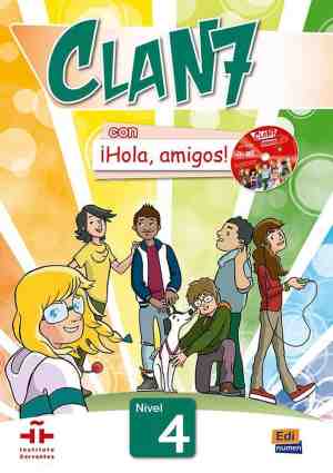 Foto: Clan 7 con hola amigos 4 libro del alumno cd rom