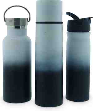 Foto: Retulp sustainable pakket thermosfles drinkfles waterfles voordeel zwart wit