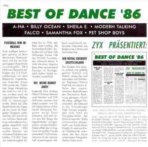 Foto: Best of dance 1986