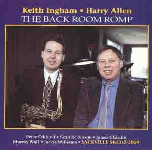 Foto: Keith ingham harry allen the back room romp cd 