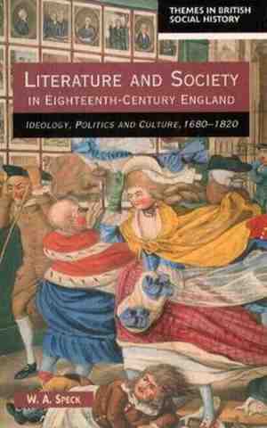 Foto: Literature and society in eighteenth century england
