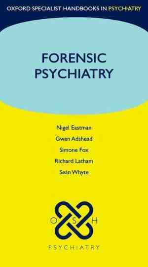 Foto: Oxford specialist handbooks in psychiatry   forensic psychiatry