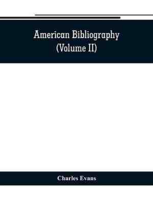 Foto: American bibliography