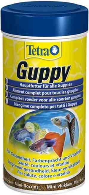 Foto: Tetra guppy vlokken visvoer 250 ml