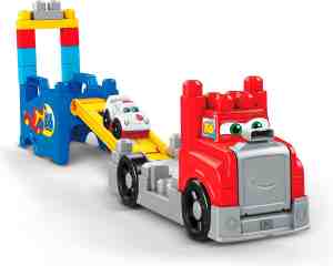 Foto: Mega bloks bouw race truck speelgoedtruck