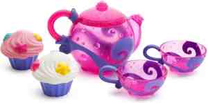 Foto: Munchkin bath tea cupcake set bad speelgoed leuk voor in bad 