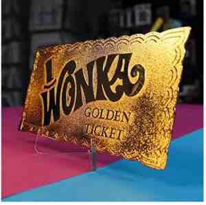 Foto: Willy wonka golden ticket collectors edition
