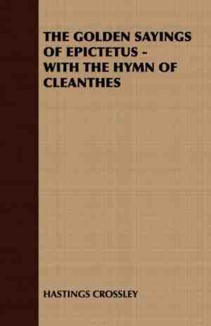 Foto: The golden sayings of epictetus   with the hymn of cleanthes