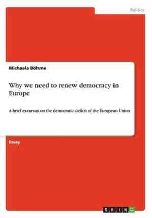 Foto: Why we need to renew democracy in europe